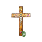 Cross with Nativity star and crucifix