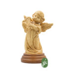 Angel playing on harp